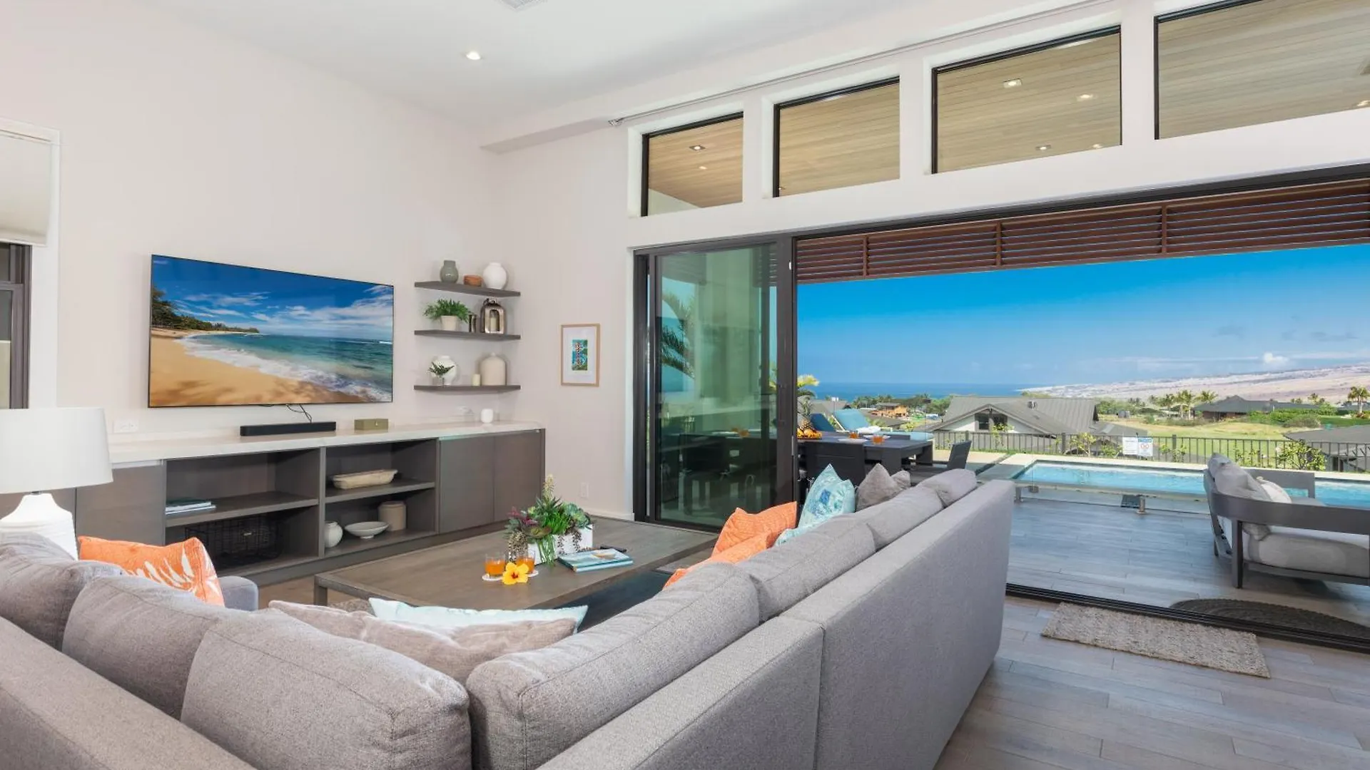 Blue Tranquility Luxurious Home In Private Community With Heated Private Pool Spa Detached Ohana Suite ワイメア