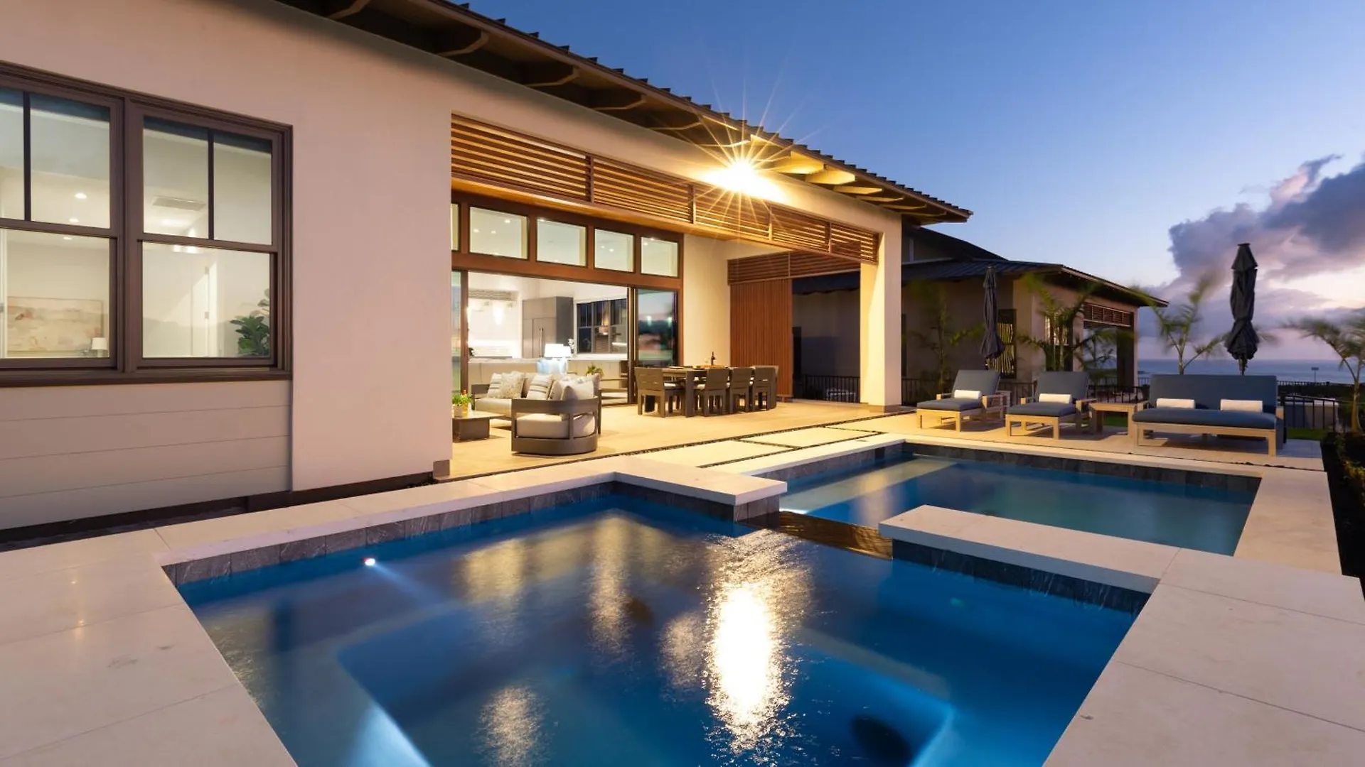 Blue Tranquility Luxurious Home In Private Community With Heated Private Pool Spa Detached Ohana Suite ワイメア 0*,  米国