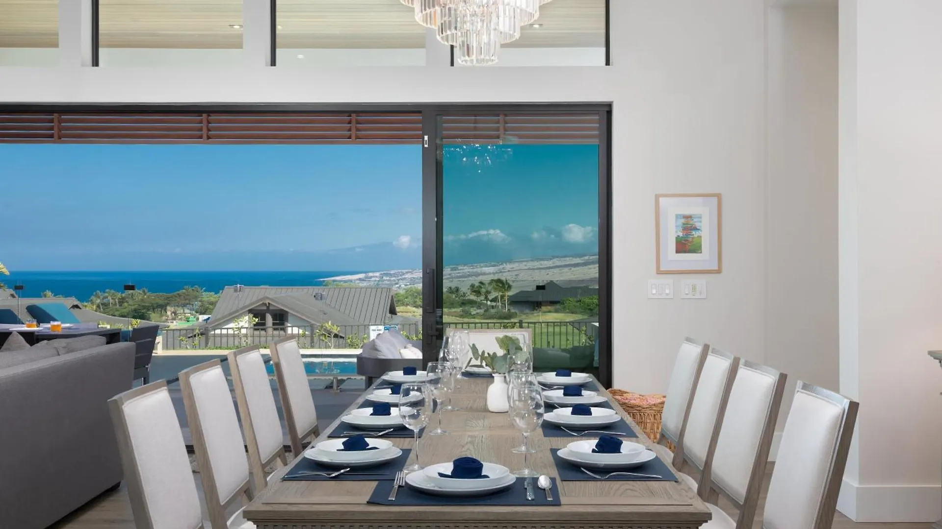 Blue Tranquility Luxurious Home In Private Community With Heated Private Pool Spa Detached Ohana Suite ワイメア 米国