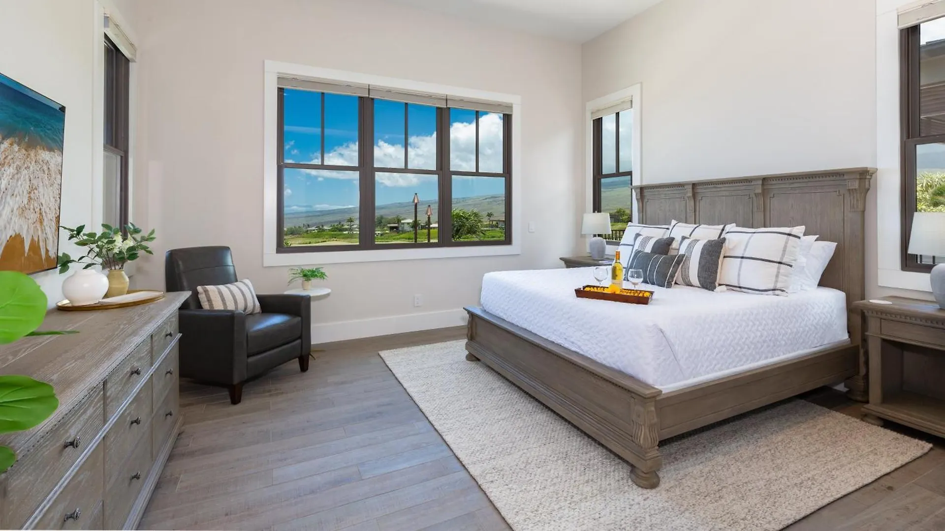 別荘 Blue Tranquility Luxurious Home In Private Community With Heated Private Pool Spa Detached Ohana Suite ワイメア