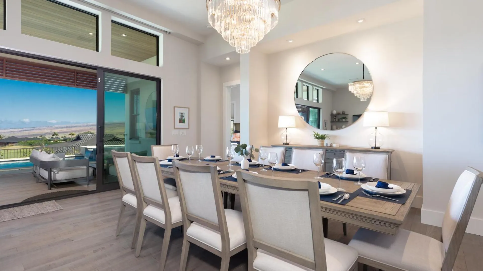 Blue Tranquility Luxurious Home In Private Community With Heated Private Pool Spa Detached Ohana Suite ワイメア