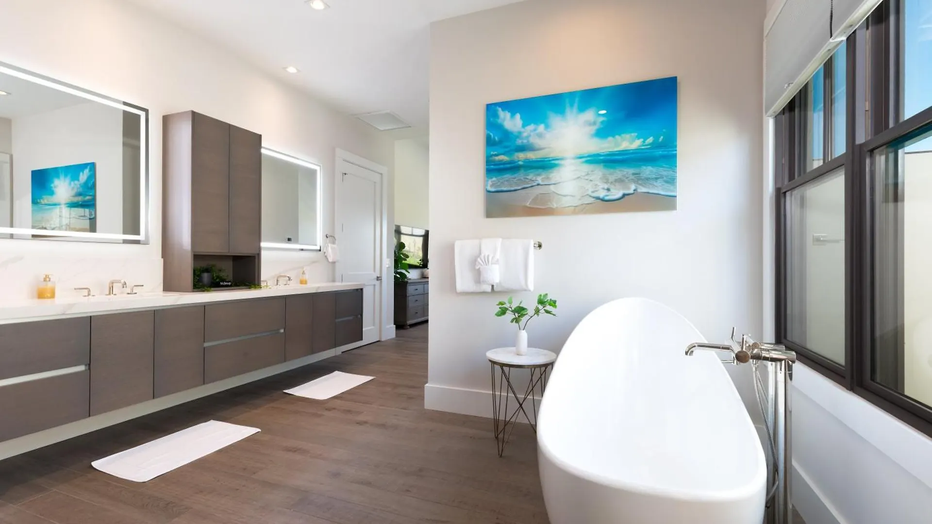 別荘 Blue Tranquility Luxurious Home In Private Community With Heated Private Pool Spa Detached Ohana Suite ワイメア
