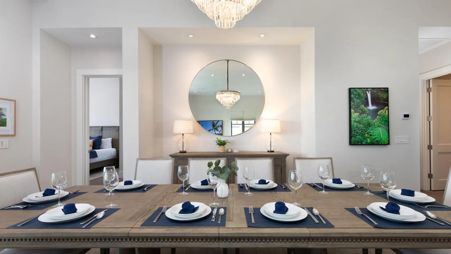 別荘 Blue Tranquility Luxurious Home In Private Community With Heated Private Pool Spa Detached Ohana Suite ワイメア