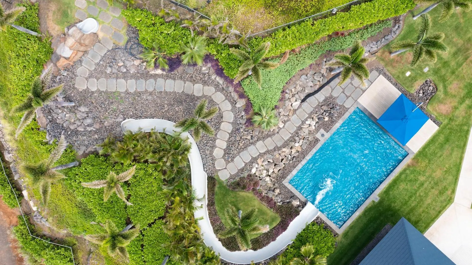 Hébergement de vacances Blue Tranquility Luxurious Home In Private Community With Heated Private Pool Spa Detached Ohana Suite Waimea  États-Unis